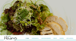 Desktop Screenshot of cafe-hadrys.de